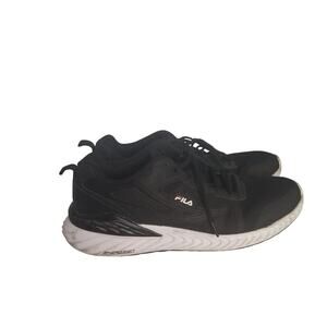 FILA Energized Men's Low Top Winspeed Style Running Black Shoes Size 12